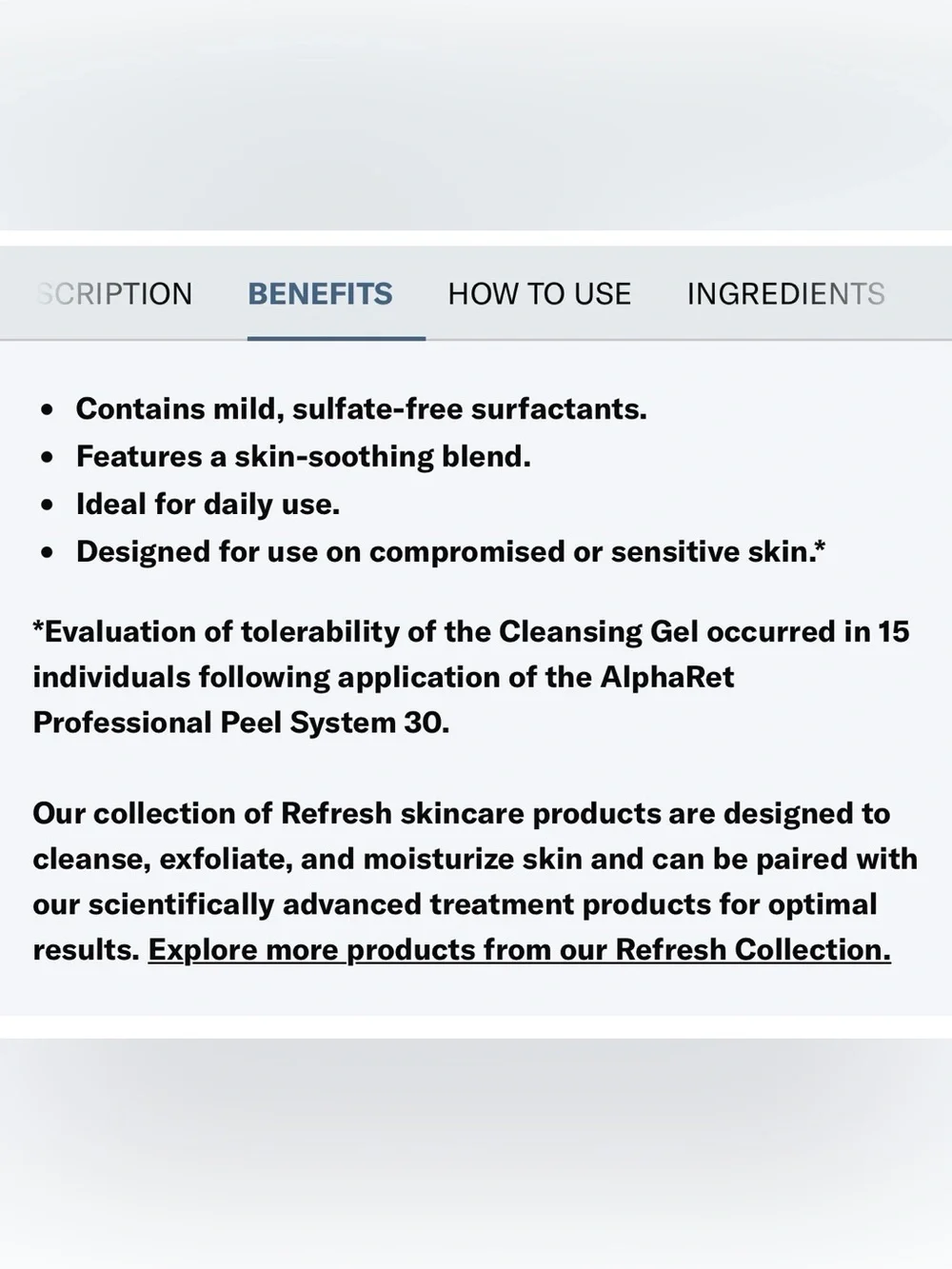 Skinbetter Science 8oz Cleansing Gel with Pump, Full-size *SEE DESCRIPTION